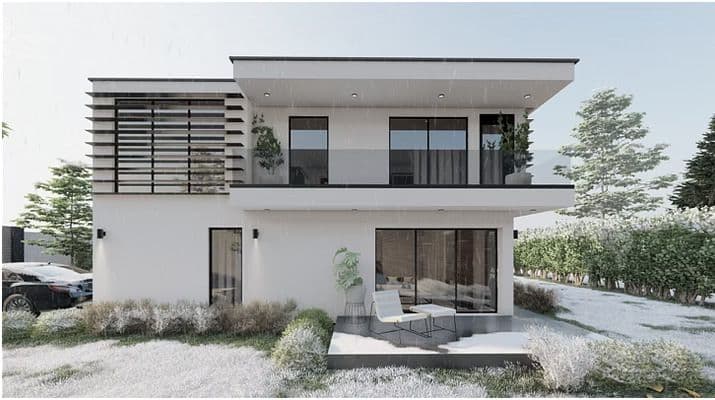 Villa toit plat