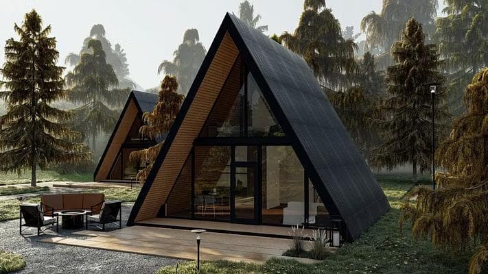 Tiny house A-frame